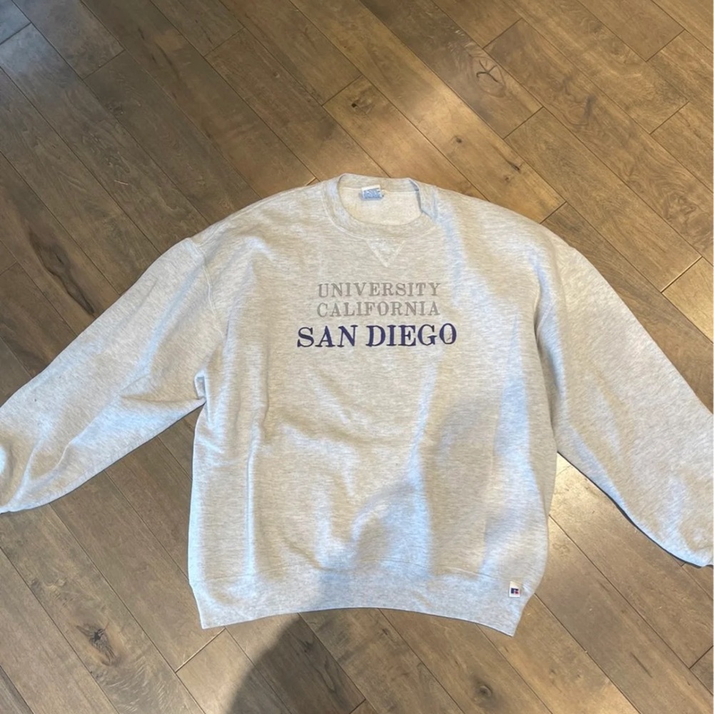 Vintage oversized crew neck